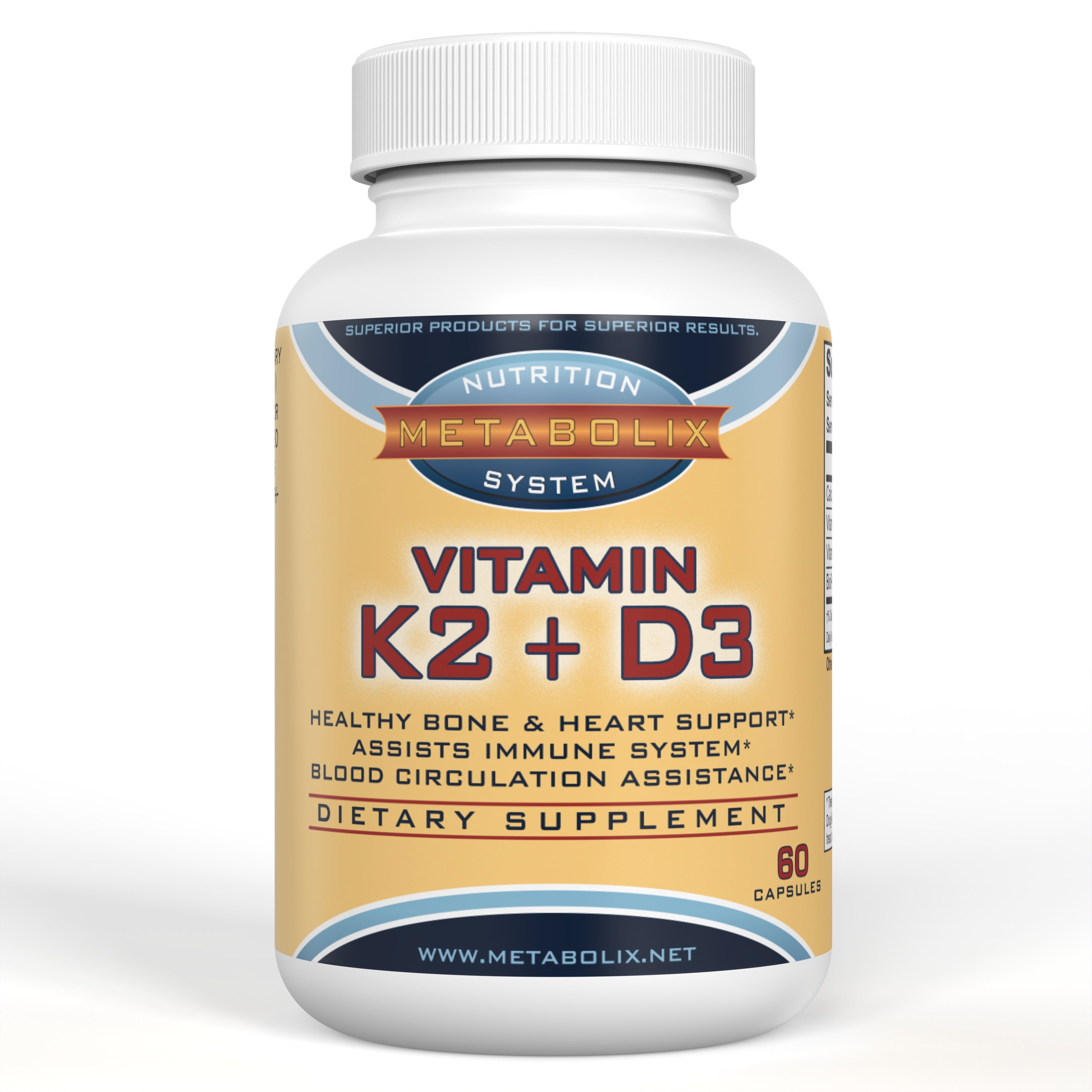Vitamins K2 + D3